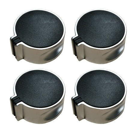 

Frcolor 4PCS Gas Stove Knob Zinc Alloy Cooker Metal Button Sturdy Ignition Switch Button Gas Stove On-Off Knob Accessory for Home Kitchen (45° Switch Style)