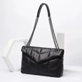 thumbnail image 2 of Women's Genuine Sheepskin Cloud Bag Loulou Puffer Flip Commuter Bag Luxury Designer Pillow Crossbody Bag Mini Chain Handbag, 2 of 5