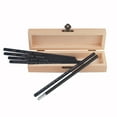 thumbnail image 6 of SPRING PARK Wooden Pencil Box with Lid, Natural Wood, 6 of 7