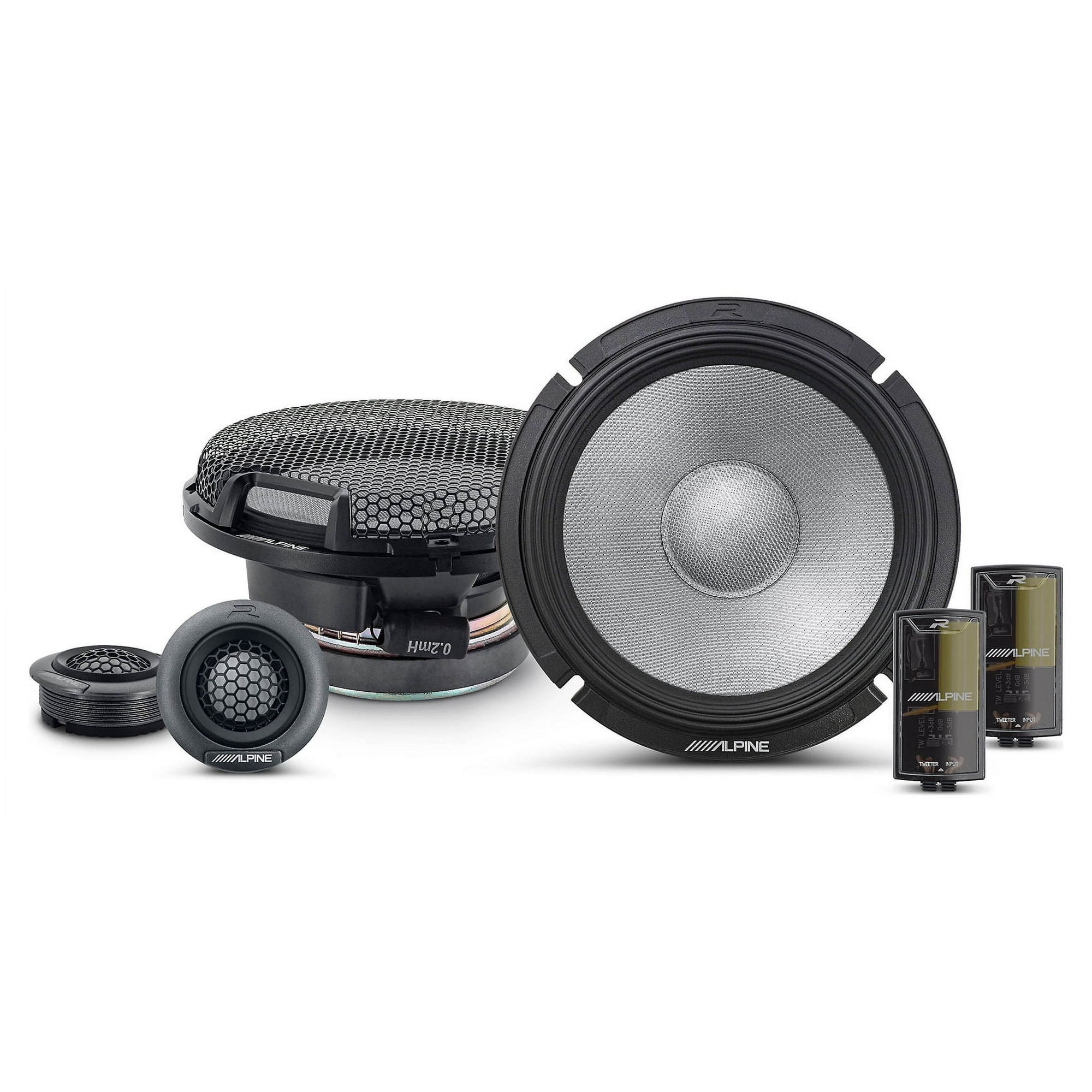 Alpine R2-S65C R-Series 6.5" Component Speaker Set
