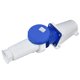thumbnail image 3 of Enchufe industrial de 3 pines, trifásico, IP67, resistente al agua, conector de alimentación de aviación, 220-63 A, 2P+E, 3 of 14