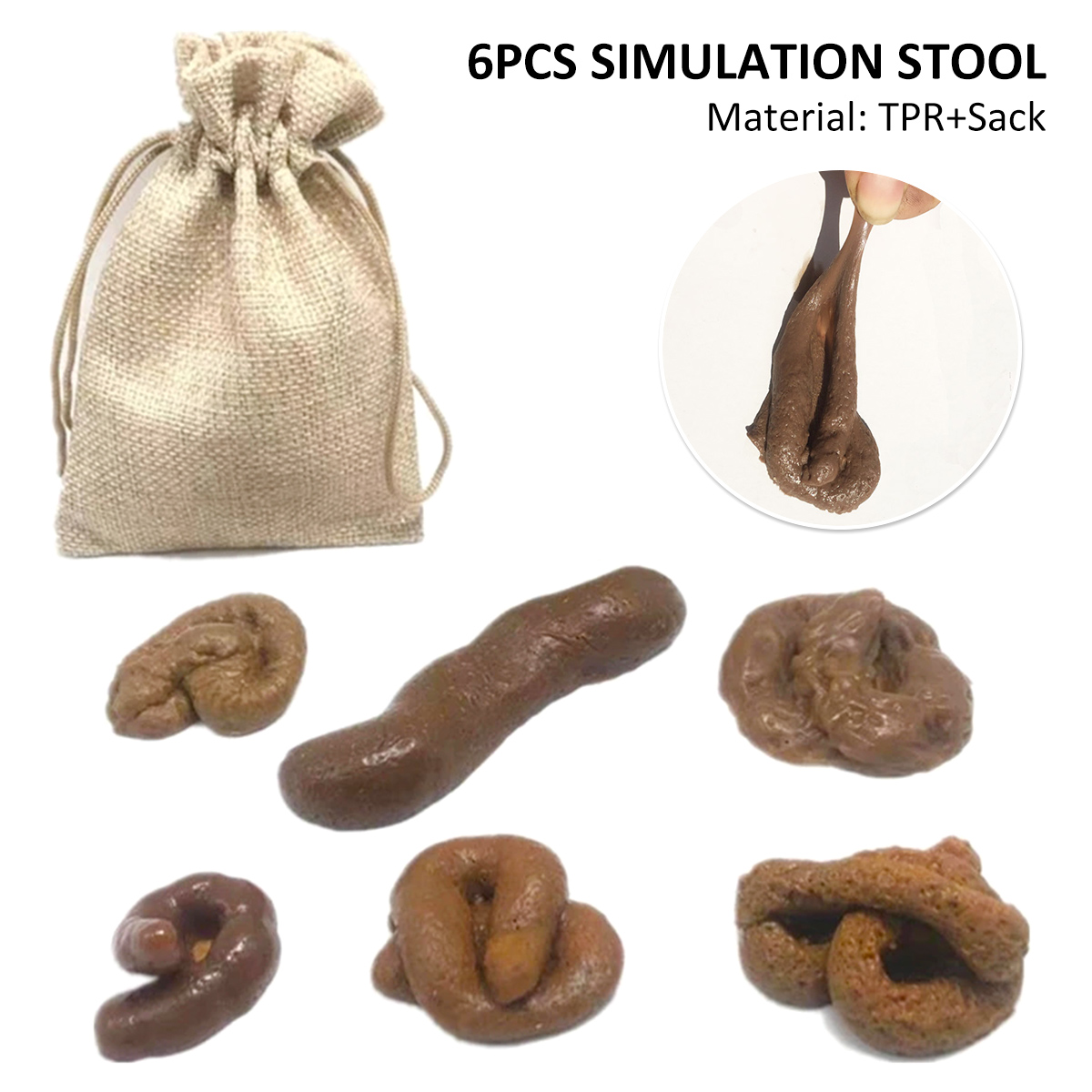  Island Dogs A Bag of Poop Novelty Fake Poop in a Bag - Four  Different Shapes in a Realistic Finish - A Great Gag Gift That is Fun for  Everyone 