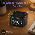thumbnail image 2 of LEIKE Digital Alarm Clock with Sound Machine for Baby Kids Adults, 30 Sounds Sleep Timer for Bedroom, 2 of 8