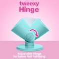thumbnail image 2 of Soporte para botellas de esmalte de uñas tweexy Hinge Untippable Green, 2 of 6