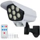 thumbnail image 1 of Muyoka Luces de cámara con sensor solar para exteriores con 77 LED 800 lms Luz de cámara falsa 2400 mAh Luz de cerca 3 modos de trabajo IP65 Luz de pared impermeable Control remoto Luz de cerca para c Muyoka Hogar, 1 of 7