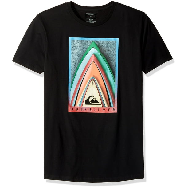 Quiksilver Quiksilver NEW Black Mens Size Large L Crewneck Graphic