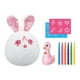 thumbnail image 1 of Juguete de felpa bricolaje peluche muñeca pintura lavable garabateos juguetes animales de peluche, para niños niños adultos niños niñas año nuevo Conejo, 1 of 8