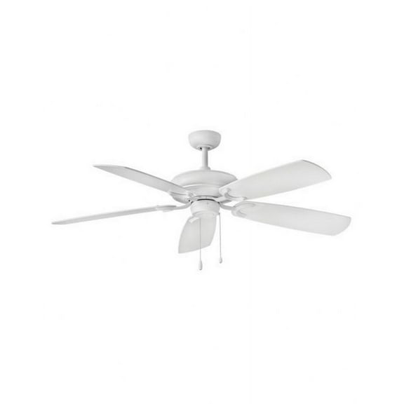 Hinkley Lighting - Grove - 56 Inch 5 Blade Ceiling Fan with Light Kit-Chalk