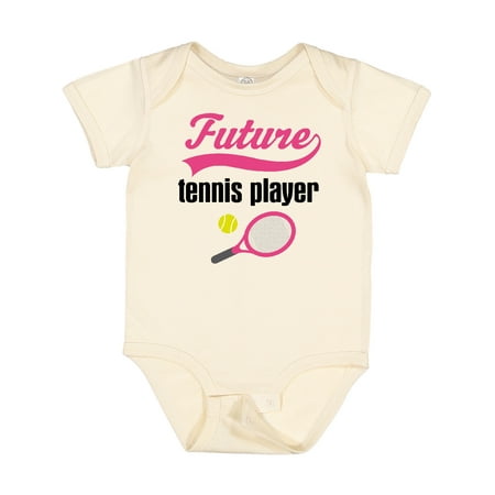 

Inktastic Future Tennis Player Baby Girl Gift Baby Girl Bodysuit