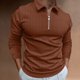 thumbnail image 2 of Playeras De Hombre Camisa A Cuadros Para Hombre, Camisa Con Solapa Y Botones, Estampados Gráficos Degradados, Camiseta De Manga Corta Con Estampado Urbano Para Exteriores, 2 of 5