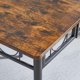 thumbnail image 4 of Mesa de comedor plegable, mesa plegable cuadrada industrial para espacios pequeños, cocina, comedor, 4 of 8