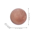 thumbnail image 5 of Wooden Round Ball Wood Arts Craft Blank Wood Circle DIY Projects Accessory, 5 of 5
