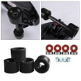 thumbnail image 4 of 4pcs 78A High Flexibility Quad Roller Skate Wheels with Bearings Installed Skateboard Wheels for indoor e outdoor Roller Skating Black, 4 of 9