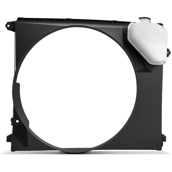 A-Premium Radiator Fan Shroud With Reservoir Compatible with Toyota Tacoma 2016 2017 2018 2019 2020 2021 2022 2023 2.7L, Replace # 167110C290