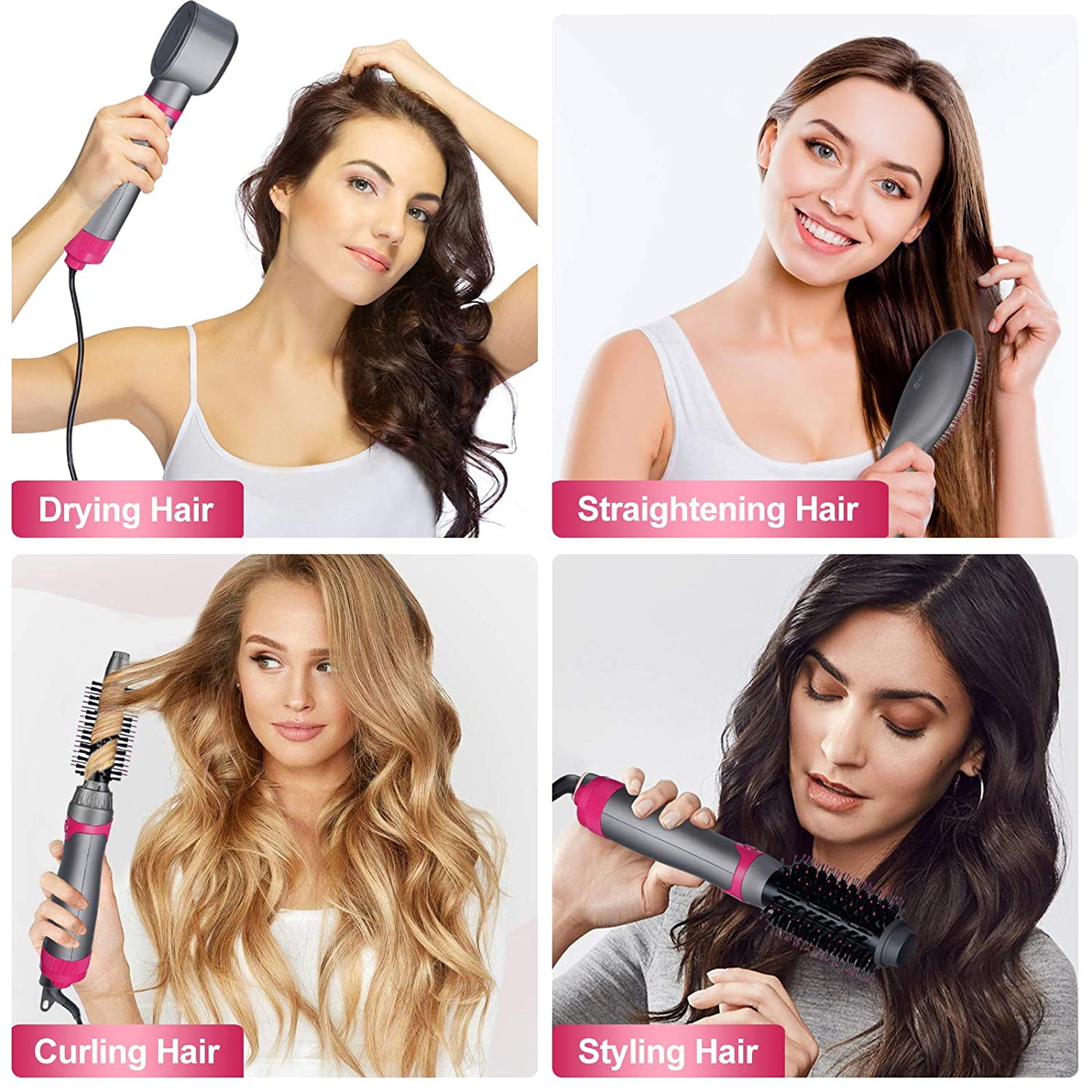 Nexpure 5 in 1 Hair Blower, Hair Dryer Brush, Electric Hair Comb