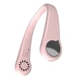 thumbnail image 2 of Ventilador de refrigeración sin hojas, con cuello giratorio de 360 ​​°, ventilador de aire colgante, enfriador ajustable, recargable, rosa Eigraketly  HA004931-02B, 2 of 6