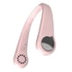 thumbnail image 2 of Ventilador de refrigeración sin hojas, con cuello giratorio de 360 ​​°, ventilador de aire colgante, enfriador ajustable, recargable, rosa Eigraketly  HA004931-02B, 2 of 6