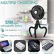 thumbnail image 4 of Portable Personal Fan, 5200mAh Battery Operated Desk Fan with Flexible Tripod, 360 USB Fan for Stroller, Car, etc., 4 of 5