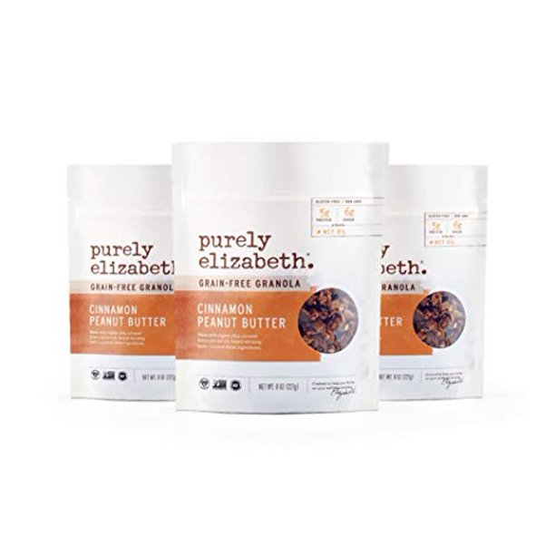 Purely Elizabeth GrainFree Granola + Baked With MCT Oil Paleo + Keto