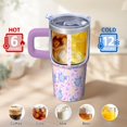 thumbnail image 6 of 20OZ Unicorn Tumbler with Handle Insulated Stainless Steel Mug Great Presents for Women Unicorn Fans Perfect for Birthday Christmas and Pottery Classes, 6 of 6
