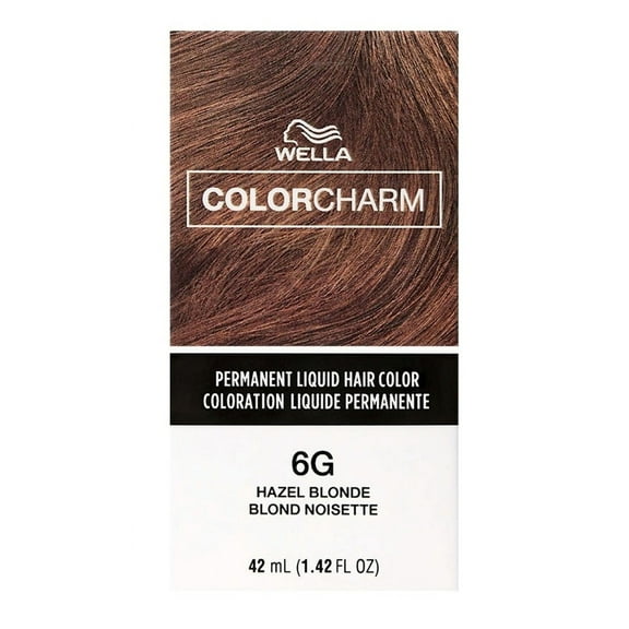 Wella Color Charm Liquid 6G/0555 Hazel Blonde (Pack of 2)