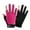 Pink, variant on Pink Season 1 Pair Fishing Gloves Anti Slip Breathable Two Finger Cut Rough Palm Great Friction Hands Protection Contrast Color Outdoor Sports Fitness Gloves Fishing Accessories