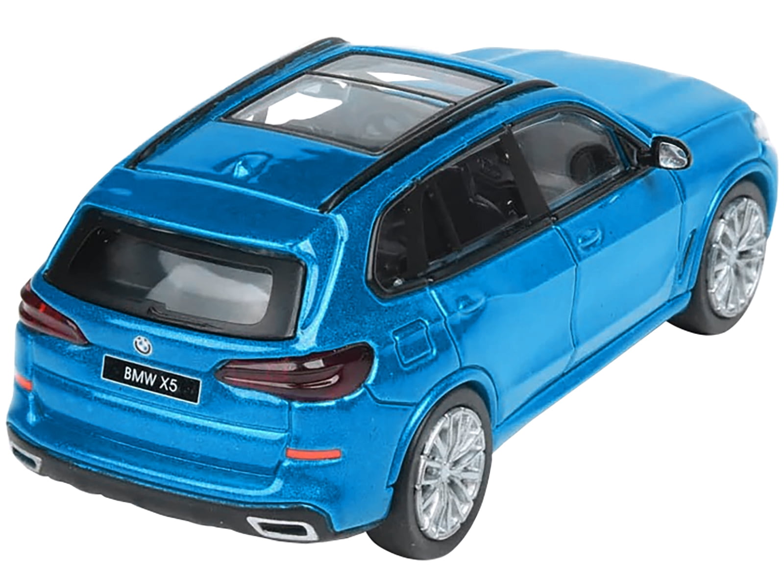 2018 BMW X5 G05 with Sunroof Atlantis Blue Metallic 1/64 Diecast