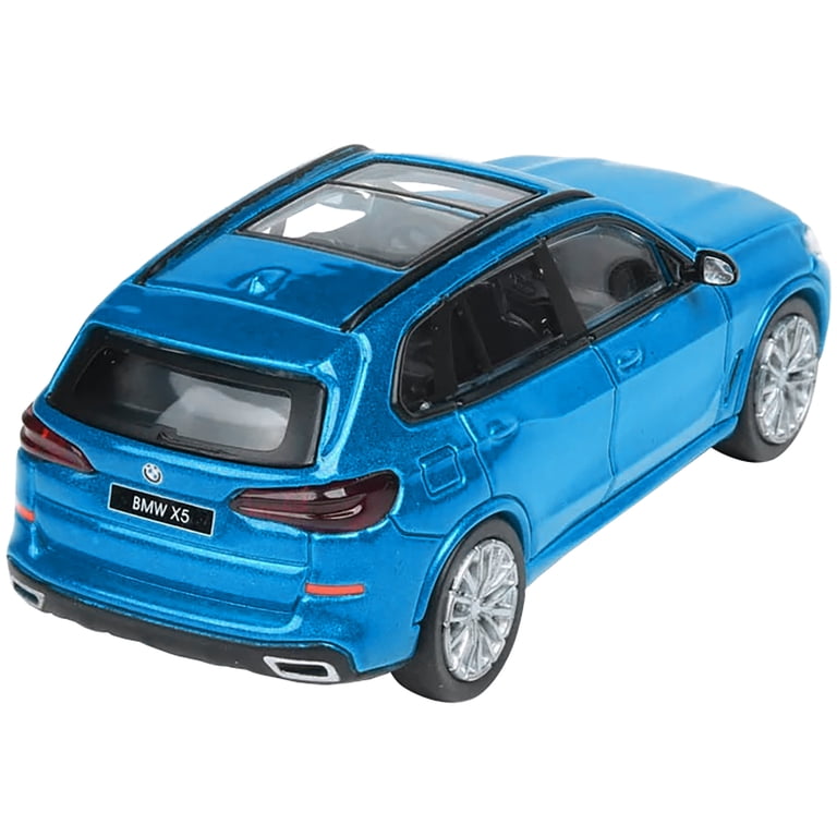 2018 BMW X5 G05 with Sunroof Atlantis Blue Metallic 1/64 Diecast