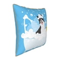 thumbnail image 2 of Kll Collie In Bathtub Decorative Throw Pillow Covers Velvet Soft For Couch Sofa Bedroom Living Room Outdoor -18"X18", 2 of 8