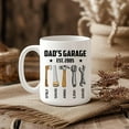 thumbnail image 5 of Hyturtle Personalized Mug Gift For Dad - Dad's Team - Fathers Day Gift From Daughter Son Wife - Birthday Christmas Gift For Men Dad Stepdad Uncle - Custom Name Coffee Cup Ceramic Mug 11oz -15oz, 5 of 5
