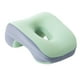 thumbnail image 5 of Almohada de soporte cervical con espuma viscoelástica, construcción transpirable, funda extraíble. verde, 5 of 9