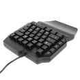 thumbnail image 1 of One Handed Keyboard, Plug and Play Ergonomic Design Half Keyboard USB Wired  for Laptop, 1 of 8