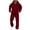 Red-02, variant on Mens Sweatsuit 2 Piece Set Hoodies And Cargo Sweatpants Sets 2025 2026 Casual Jogging Gym Sweat Suits Athletic Tracksuit Outfits - Sky Blue-02,S