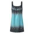 thumbnail image 5 of Summer Dresses For Women 2024 Plus Size Print Daily Casual Sleeveless Vintage Bohemian O Neck Maxi Dress Simple T-Shirt Loose Dress, 5 of 6