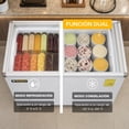 thumbnail image 4 of Congelador Tapa de Cristal Plano Rhino 161L, Función Dual Congelador/Refrigerador, Uso Comercial, CONGECRI-7P, 4 of 10
