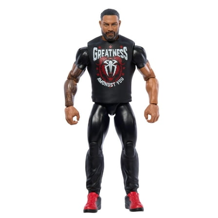 WWE Roman Reigns Action Figure, Main Event Series #151 6-inch Collectible Superstar with Articulation