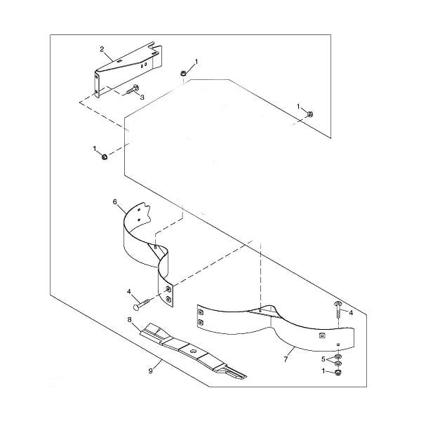 John Deere 48inch Deck Mulch Kit TCB10952