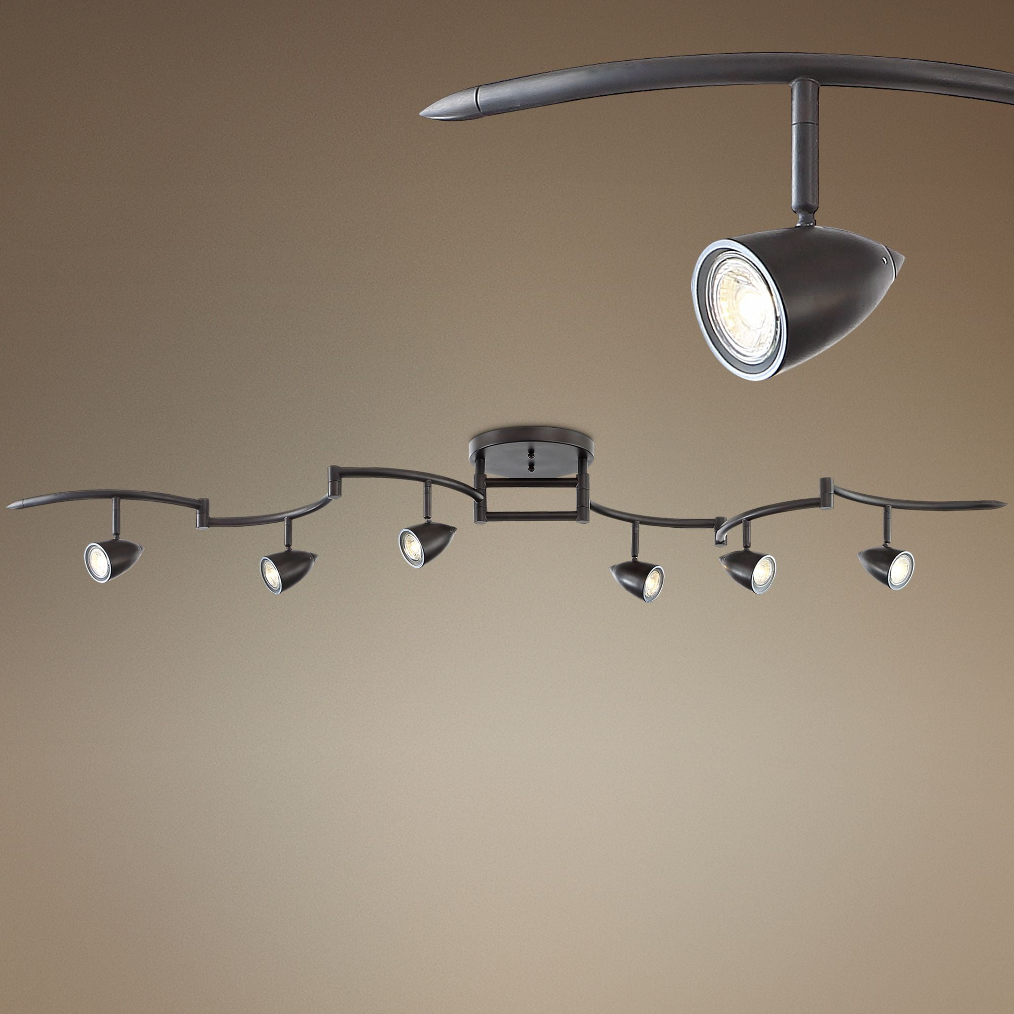 Pro Track Heavy Duty Axel 6 Light Led Fixture Com