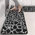 thumbnail image 2 of Kitchen Rugs Sets Of 2,Animal Skin Pattern Anti Fatigue Kitchen Mat Rugs Non Slip Washable,Decorative Kitchen Floor Mats for Kitchen,Sink,Laundry,17"x47"+17"x47", 2 of 5