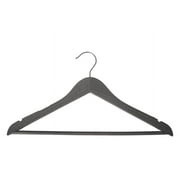 Wooden Suit Hangers - NAHANCO Line - 17" Greywash - Home Use