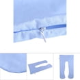 thumbnail image 1 of Funda De Almohada Para Embarazo En Forma De U, Algodón Sólido, Lavable, Soporte Cómodo Para Mujeres Embarazadas, 1 of 7