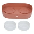 thumbnail image 2 of Anti Cat And Dog Feeding Bowl Removable Non Slip Anti Tipping And Easy To Clean Pet Drinking And Feeding Bowl, 2 of 8