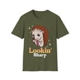 thumbnail image 2 of Hedgehog Lookin' Sharp Spiny Hedgehog Pet Spiked Animal Art Unisex T-Shirt, 2 of 5