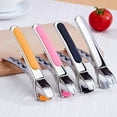 thumbnail image 5 of Stainless Steel Pot Clip Heat-Resistant Tongs Kitchen Tool for Hot Bowls Plates, 5 of 5
