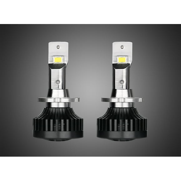ARC Lighting Headlight Bulb 22D21 Tiny Monster Xtreme Series; D2; LED Bulb; 45 Watt; 9 To 16 Volt; Cool White Beam Color; 10000 Lumens; 6500K Light Color Temperature; 360 Degrees Beam Angle; Set Of 2
