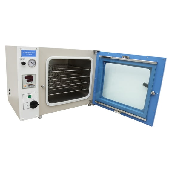 1.9 Cu Ft Vacuum Drying Oven with 4 Shelves for Industrial Lab Temperature Control 50~250℃