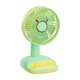 thumbnail image 2 of Candy Color Mini Desktop Fan USB Rechargeable Small Fan For Office Desk Summer Coolings Fan, 2 of 5