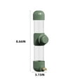 thumbnail image 2 of QZS Automatic Water Dispenser for Bird,Green Bird Cage Suspended Automatic Water Dispenser for Parakeet,Budgie,Lovebirds,Cockatiel,1Pc, 2 of 6