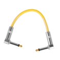 thumbnail image 3 of Milaget Guitar Patch Cable Electric Guitar Cable Length 15cm PVC Shell Connector Line yellow, 3 of 9