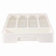 thumbnail image 5 of 6X New Kitchen Drawer Organizer Tray Spoon Cutlery Separation Finishing Storage Box Cutlery Kitchen Storage White, 5 of 8